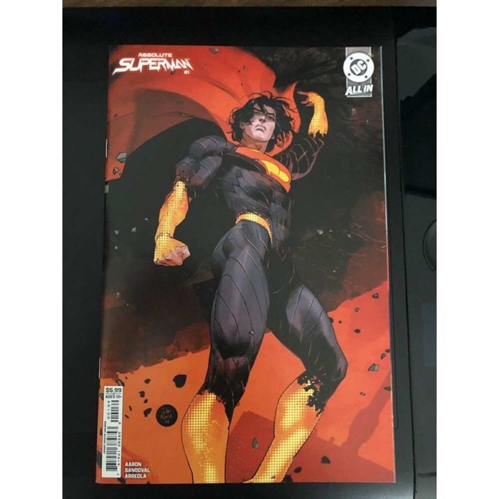 Absolute Superman #1 4th Printing Dan Mora Cardstock Variant VF/NM
